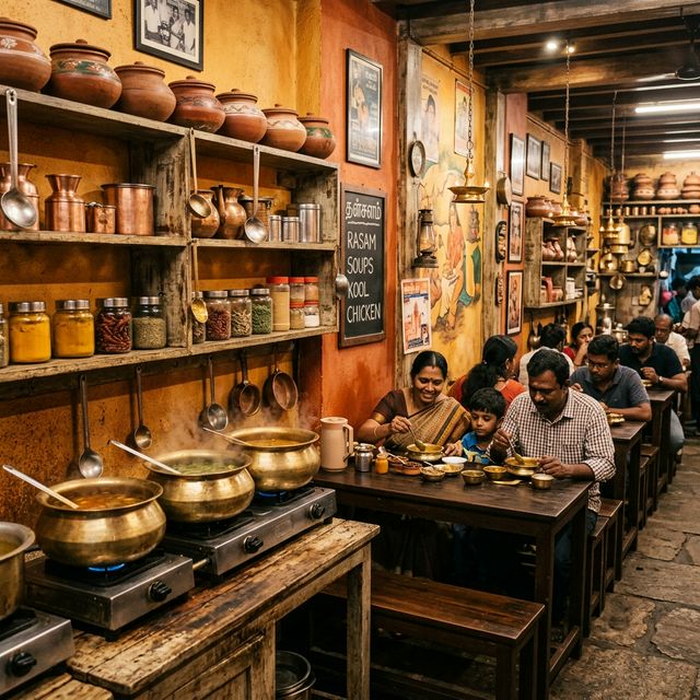 Mamee Soups Traditional South Indian Heritage Restaurant